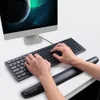キーボードの手首の残りのパッドPUレザー快適なオフィスコンピュータのノートパソコンの痛みのない長時間の仕事のゲーム