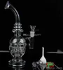 JUIN Nouveau bang en verre fab oeuf Bongs original Faberge Egg recycleur de conduites d'eau bongs plate-forme pétrolière dabs narguilés en verre