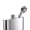 10pcs/lot 6oz wine flask wholesale stainless steel for wine portable hip flask flagon as bar accessary gift for men matraz