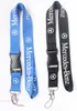 전체 50 개 PCS 인기 자동차 브랜드 Benz BBA Lanyard Industries 탈착식 키 체인 배지 펜던트 파티 선물 선물 Moble Phone Lanyard3531122