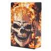 Ghost Cigarette Cases Skull Head Tobak Lagring Fodral Pocket Box Printed Cigaretthållare Plastcigarett W09B