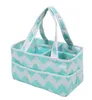 Diaper Caddy NEW Chevron Gray Organizer - Storage Bag Great For Home Travel and Gift Registry Clean Easy Strong and durable