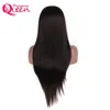 Light Yaki Straight Hair U Parte Virgem Humana Cabelo Peruca 100% Brazilian Hair Heart Openning 2 * 4 polegadas tamanho Wig Natural Color U Wigs