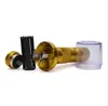 Flashlight style smoke grinder, aluminum alloy electric grinder, cigarette maker.