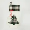 Decoraciones de Navidad Pata copias de nieve Calcetines de Navidad Hangs Christams Tree Candy Bols Bolsas de regalo de fiesta Decoración del hogar Drop 110206
