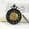 Orologio da tasca meccanico con orologio meccanico cavo in acciaio al tungsteno con finestra prospettica da uomo all'ingrosso