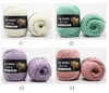 100g / bola Fino Worsted Misturado Fios de Crochê Camisola De Tricô Cachecol Yak Fios De Lã para Tricô navio livre