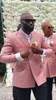 Gri Tepe Yaka Kruvaze Siyah kardeşler Düğün Damat Smokin Erkekler Düğün Balo Yemeği Suits Best Man Blazer (Ceket + Kravat + Kuşak + Pantolon)
