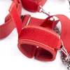 Giochi per adulti Schiava femminile Polso Collo Collegamento Mano Restrizioni Su Polsini posteriori BDSM Bondage Gadget Bocca Morso Palla Giocattoli adulti del sesso5804995