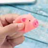 3 adet / grup Yeni Sevimli 4.5 cm Köpek Oyuncaklar Pembe Çığlık Kauçuk Domuz Pet Oyuncaklar Squeak Squeaker Chew Hediye Ev Süslemeleri Ücretsiz Kargo