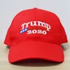 Trump 2020 Kapelusze Make America Świetnie Zwykłą Donald Ball Caps Haft US Republikański Czapki Baseballowe Solid Casual Cap Regulowany Kapelusz YFA407