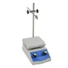 Agitatore magnetico con piastra riscaldante agitatore da laboratorio agitatore da laboratorio 220V 110V doppio controllo con barra di agitazione da 1 pollice C3223S