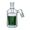 Glass Hookahs Ash catchers 14.4mm Joint Green Color tree branch filter