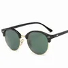 Fashion Classic Round Sunglasses Club Men Women Brand Designer Vintage Bands Luxury Sun Glasses b6l with cases