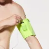 Yansıtıcı gece çalışan mobil kol bandı sürme kol kol açık spor etkinlikleri için elastik spor çanta kol bandı