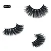 100% äkta sibirisk 3d mink fullremsa falska ögonfransar långa individuella ögonfransar Mink Lashes förlängning 11styles