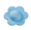 Type de fleur réservoir d'eau filtre coussin de cheveux Gel de silice filtre écran cuisine piscine le couvercle de vidange de sol réservoir d'eau défense blocage