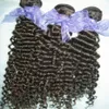 Ostatnia szansa Virgin Raw Peruvian Deep Wave kręcone ludzkie włosy tkanie 3PC/partie miękkie wiązki oszczędzają duże