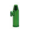 Latest Colorful Mini Pipe Bullet Shape Snuff Many Colors Metal Nose Easy Carry Clean Snuff Snorter Sniffer Bottle Smoking Adjustable Tube Unique Design DHL