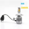 PAMPSEE C6 H7 H4 LED H13 H11 H1 9005 9006 HB3 COB phares de voiture ampoule phare antibrouillard blanc 6000K 3000K jaune