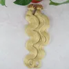 Suggerisco l'estensione dei capelli umani 613 macchina brasiliana bionda fatta l'onda del corpo di Remy capelli umani sulla capsula capelli veri 100g