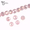 3 4 6 8 mm Crystal Cut Glass Round Beads Cristal Faceted Beautiful Transparent Strand Beads Diy Components for Needlework