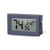 Mini Digital LCD Thermomètres intégrés Hygromètres Humidité Thermomètre intérieur Thermomètre noir LX4062