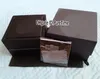 Hight Quality Tagbox Grey Leather Watch Box hela herrarna Kvinnor klockor originallåda med certifikatkort presentpapper väskor 02 pu247o