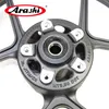 Arashi ZX-10R Front Wheel Rim لكاواساكي نينجا ZX10R 2004 2005 دراجة نارية اكسسوارات CNC الألومنيوم ER6N Z750 Z800 Z1000SX 04 05