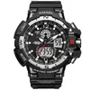Sport G montres armée montre pour homme montre à Quartz LED numérique double temps hommes horloge 1376C reloj hombre Sport montre armée