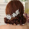 FEIS Bridal jewelry Korean yarn flowers hair fork fashion new style wedding dress jewelry2390