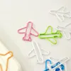100 stks 5 dozen vliegtuigen bladwijzer paperclip kantoorbehoeften voor bruiloft baby shower party verjaardag gunst gift souvenirs