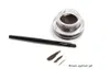 Muziekbloem 2 in 1 Brown + Black Gel Eyeliner Make-up Waterdichte en SmudgeDichte Cosmetica Set Eye Liner Kit