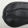 DHL Free Black Eye Mask Shade Nap Cover Blinddoek Masker Voor Slaap Reizen Zachte Polyester Maskers