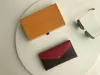 2018 Fashion Card Holder Bag damesmekerd echte lederen tas geen rits koehide munt portefeuilles gril koppelingsporta met doos 62119