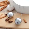 Ball Tea Infuser Essential Stainless Steel Mesh Filter Strainer Hook Loose Tea Leaf Spice Home Kitchen Accessories