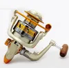 Hastighetsförhållande 5.2: 1 Metall Spinning Fiske Reel EZ1000-6000 Spinning Reels Ocean Sea Boat Ice Fishing Tackle Aluminium Fishing 12 Axis MK409