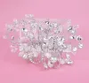 Flowers, heads, flowers, hand-made crystal beads, hair comb, Pearl Wedding headwear, wedding dress accessories.