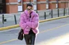 FAUX FOX FOX FUR MOTE 2018 Nouveau manteau d'hiver plus taille de socle pour femmes