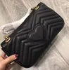 حار بيع غي حقائب الكتف النساء الفاخرة سلسلة حقيبة crossbody حقائب اليد الشهيرة مصمم محفظة عالية الجودة حقيبة الإناث رسالة # 75