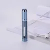 Deluxe Travel Refillable 12 ml mini Metal Aluminum Spray Perfume Bottle Atomizer Cosmetic Container LX2270