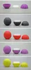 Blank Cosmetic Ball Container 7g 5colors Lip Balm Jar Eye Gloss Cream Sample Case Red Orange Purple Green Black