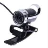Ny webbkamera USB 12 megapixel High Definition Camera Web Cam 360 Degree Mic Clip-On för Skype Computer