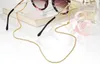 2017 moda inossidabile colorfast occhiali da sole antiscivolo occhiali da lettura catena corda collo fermacavo anello in silicone argento g4432413