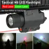 Airsoft Scope Tacope White Light Light مع مشهد ليزر أحمر لصيد الرأس CL15-0003