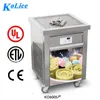 ETL Free shipment to door USA 52*52cm square pan kitchen FRY ICE CREAM ROLL MACHINE WITH FULL REFRIGERANT