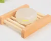 100pcs/lot Bathroom Dish Wood Soap Tray Holder Storage boxes Wooden Soap Rack Plate Box Container