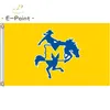 NCAA McNeese State Cowboys Vlag 3 * 5ft (90 cm * 150cm) Polyester Vlag Banner Decoratie Flying Home Garden Flag Feestelijke geschenken
