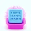 Aracı DIY Kek Kalıp Yapımı% 100 El yapımı Sabun Kalıplar DIY Kare Silikon Kalıplar Pişirme Kalıp Craft Sanat
