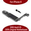 Per la scheda madre iPhone 8 da 64 GB / 128 GB con sistema IOS impronte digitali, per scheda madre scheda iPhone 8 con touch ID